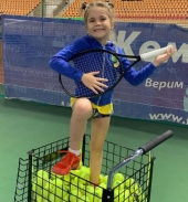 Anoten este nombre: Eva Krymskaya, la nia prodigio del tenis