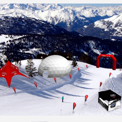 Soluciones de equipamiento de esquí